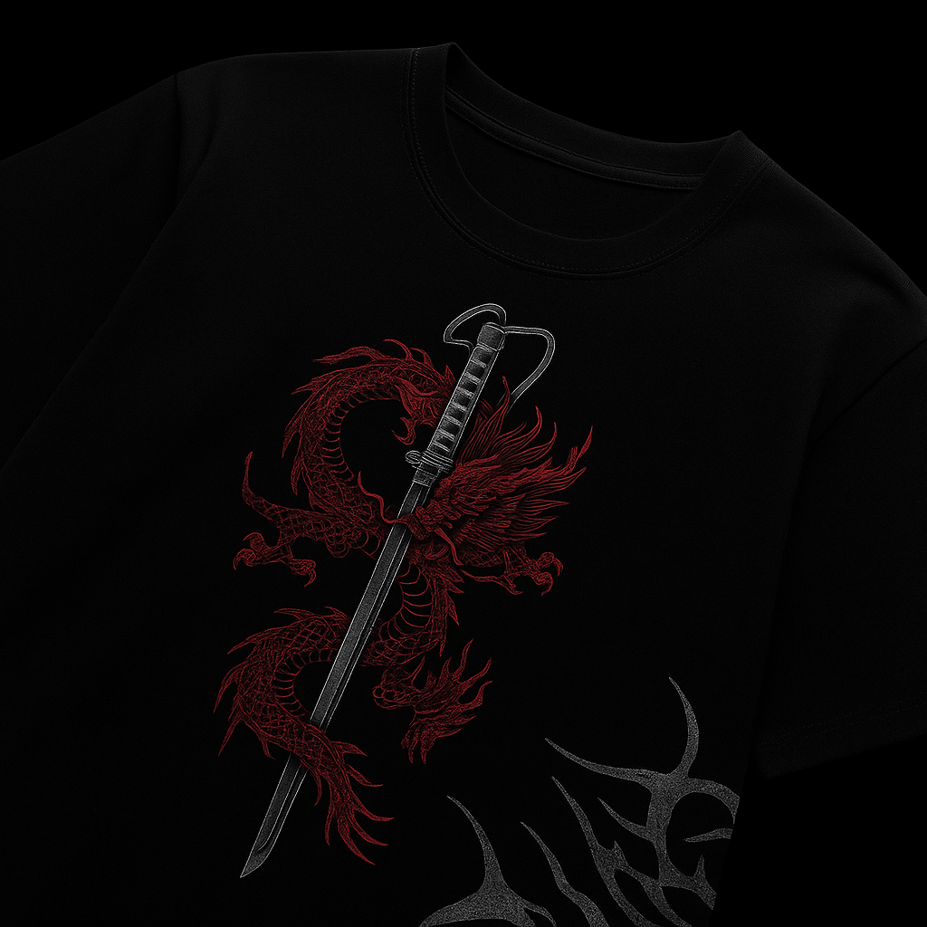 Inferno Sword Round Neck