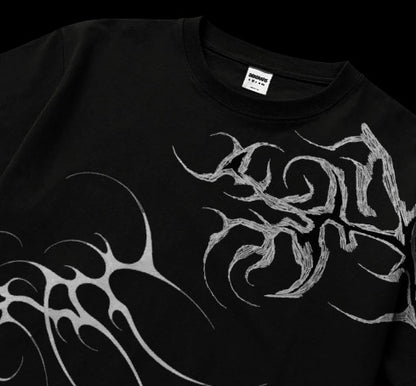 Venom Round Neck Black